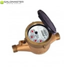 Multi jet wet type water meter