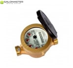 Single jet wet type water meter