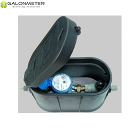 Plastic meter box